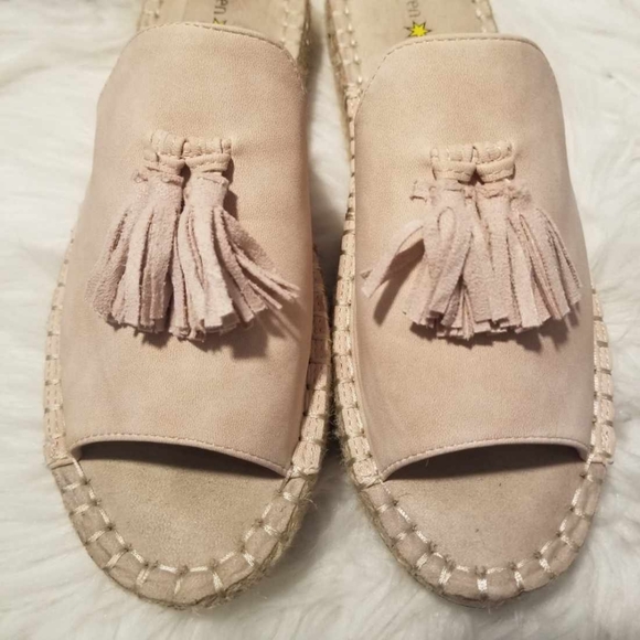 Seven Dials Wendelle Open Toe Tassle Espadrille Sandals - Picture 8 of 8